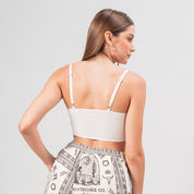 BLUSA AJUSTADA LARGA TIRAS PERONO