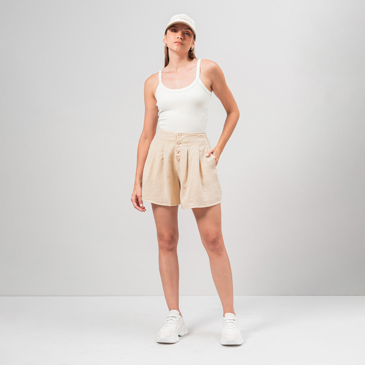 BLUSA AJUSTADA CORTA MANGA SISA ANAHI