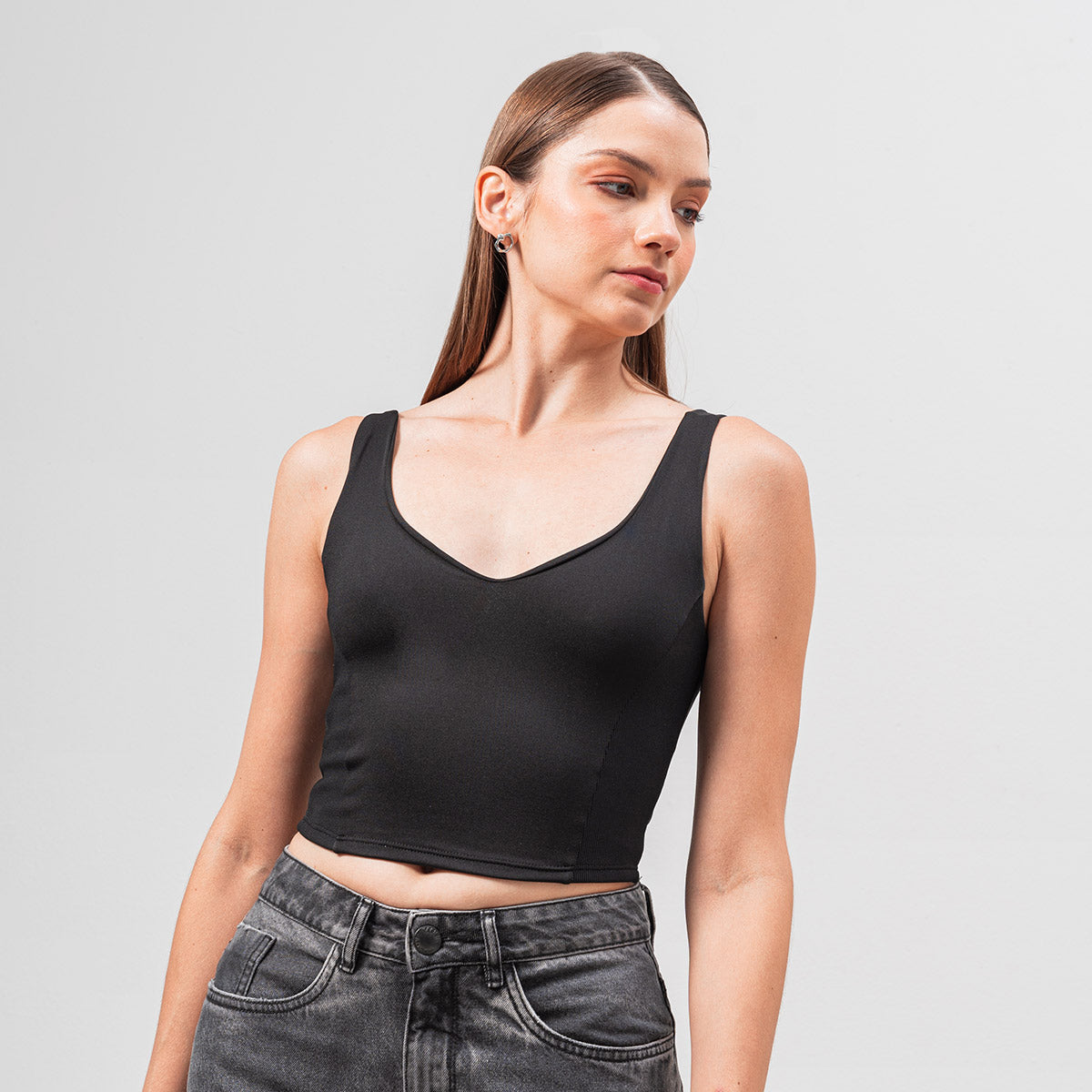 BLUSA AJUSTADA CORTA MANGA SISA QUERERT