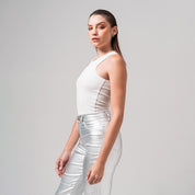 BLUSA AJUSTADA CORTA MANGA SISA LLEGAR