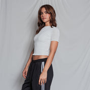 BLUSA AJUSTADA CORTA MANGA CORTA ARKA