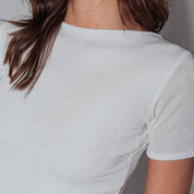 BLUSA AJUSTADA CORTA MANGA CORTA ARKA