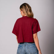 CAMISETA AMPLIA CORTA MANGA CORTA AMARE