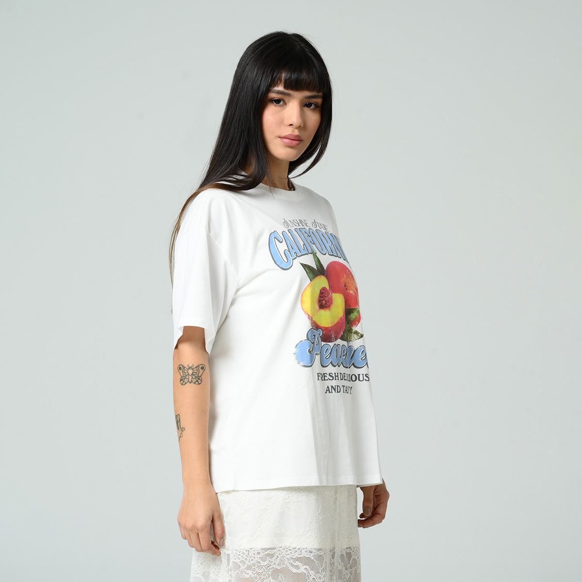 CAMISETA AMPLIA LARGA MANGA CORTA CALDER