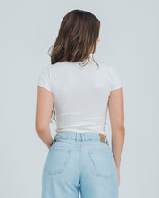 CAMISETA AJUSTADA LARGA MANGA CORTA AMBE