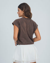 CAMISETA AMPLIA LARGA MANGA CORTA LATIN