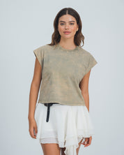 CAMISETA BOXY MANGA CORTA BRES