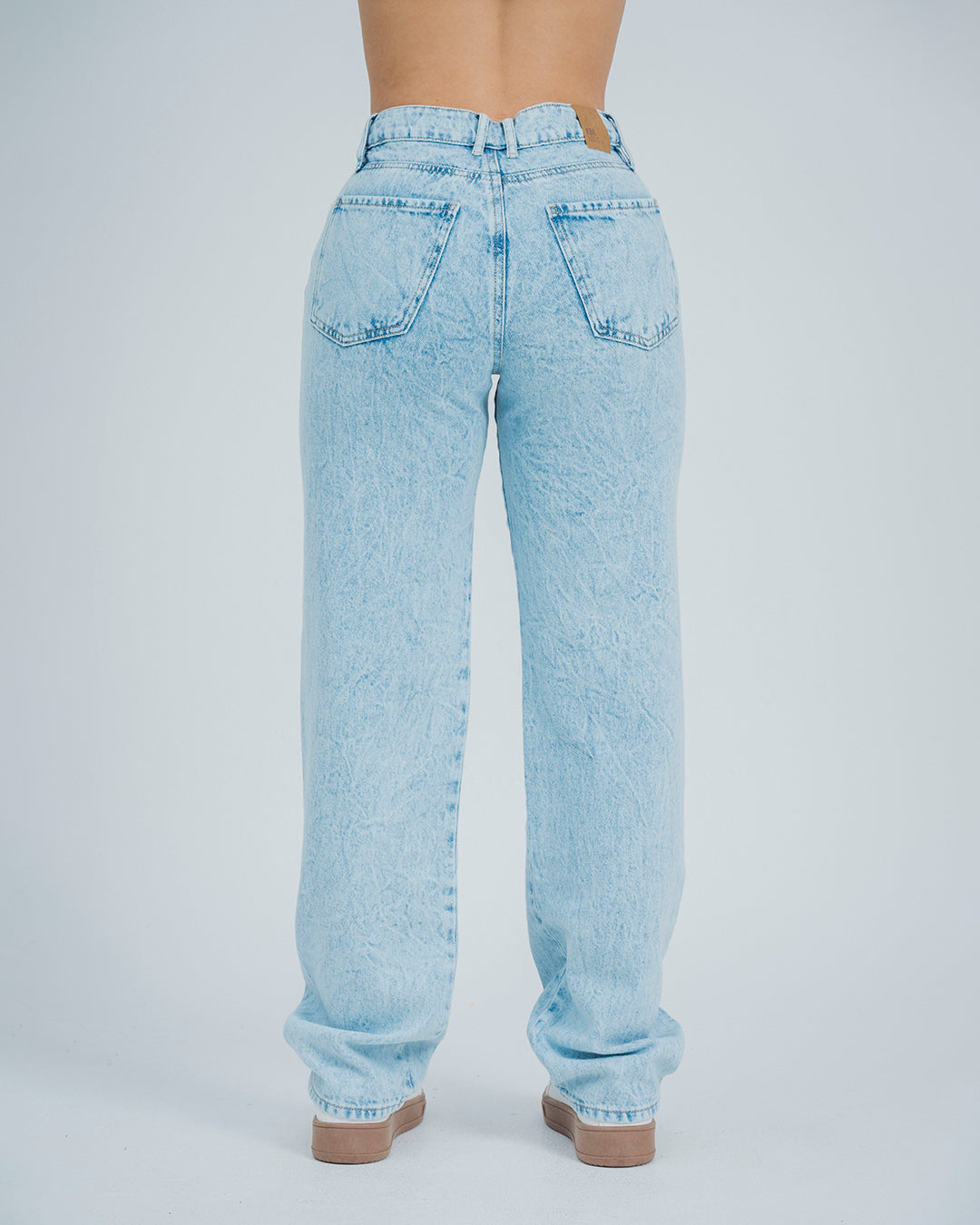 JEAN MOMFIT BOTA AJUS TALLE ALTO MERA