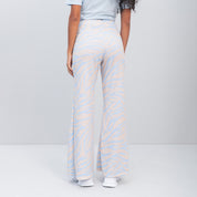 PANTALON BOTA CAMPANA TALLE ALTO CLARITO
