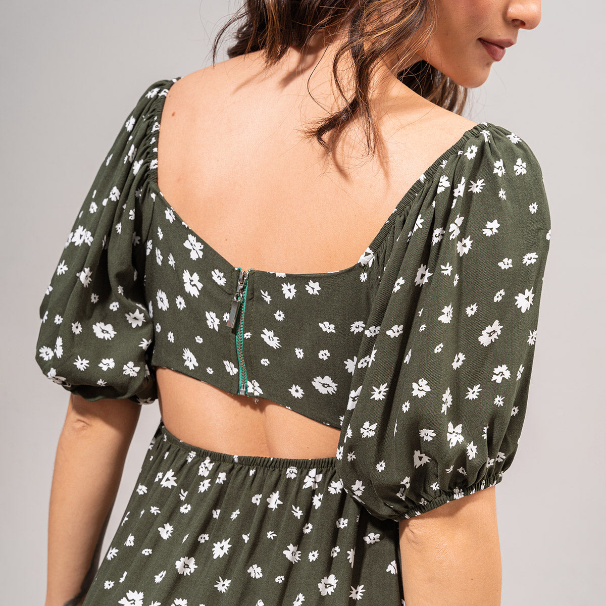 VESTIDO AMPLIO CORTO MANGA CORTA ALREA