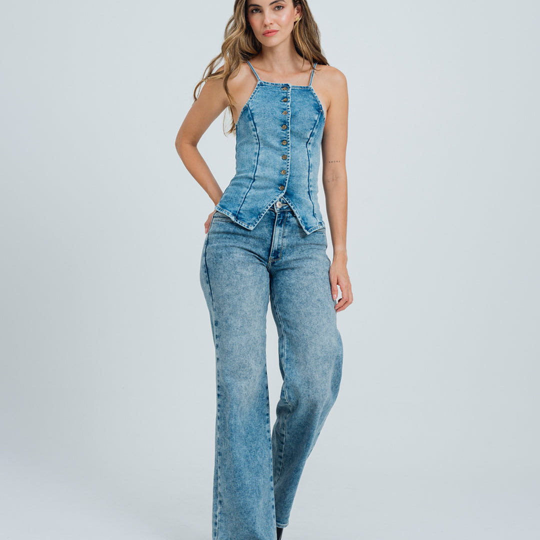 DENIM-BLUSAS