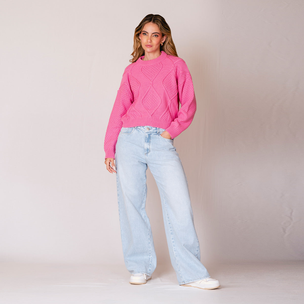 SUETER TEJIDO ALGODON