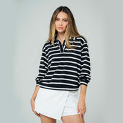 SUETER POLO LARGO YELA