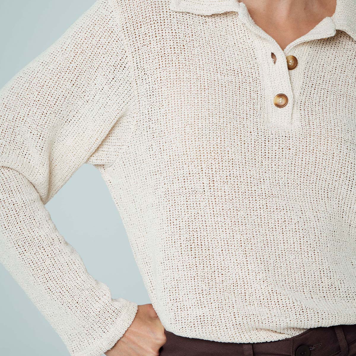 SUETER POLO LARGO MEDIO GOYA