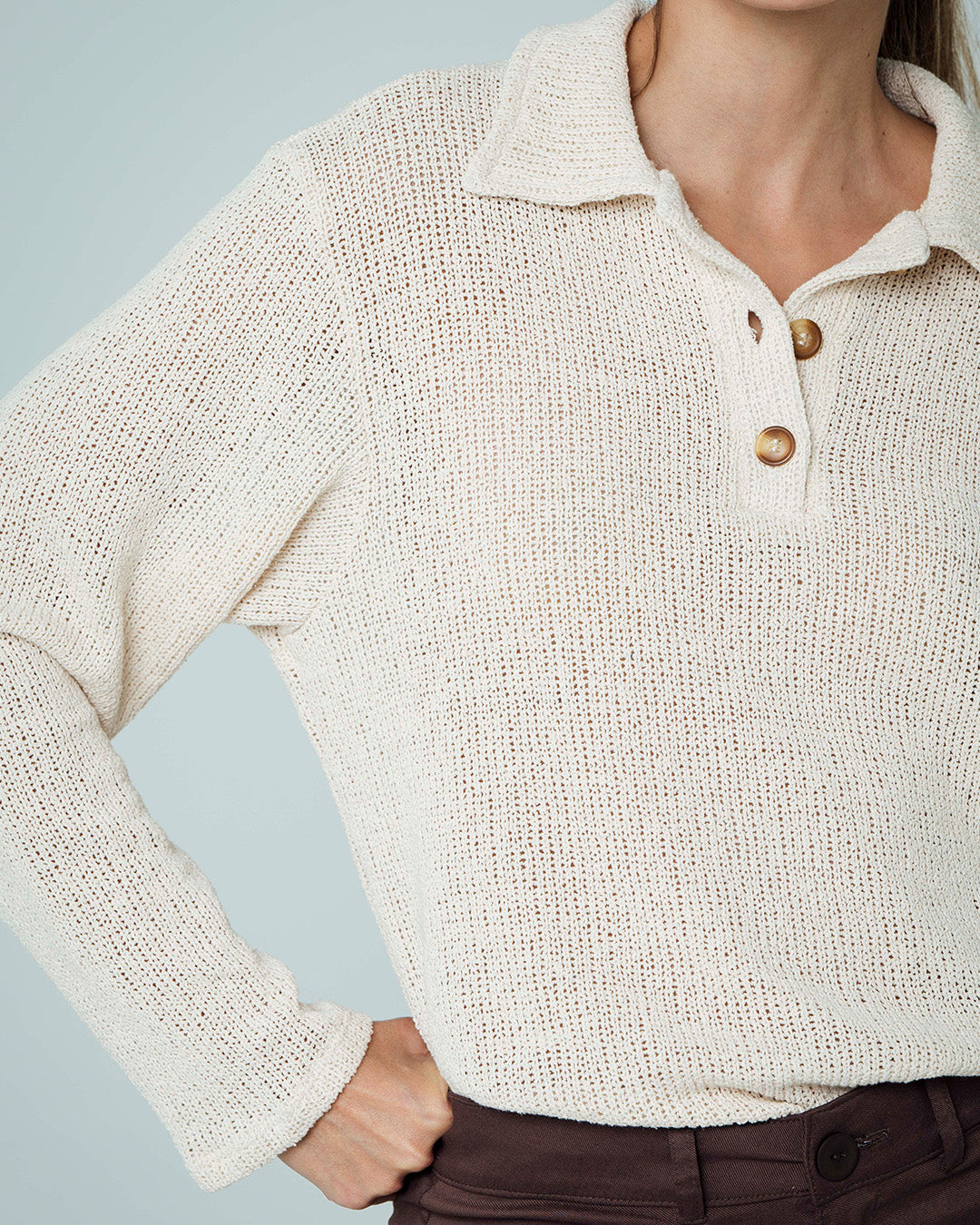 SUETER POLO LARGO MEDIO GOYA