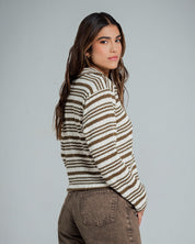 SUETER POLO LARGO MEDIO FRAPE