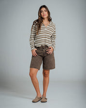 SUETER POLO LARGO MEDIO FRAPE