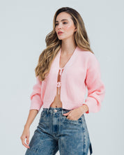 SUETER TEJIDO MANGA LARGA ROSE