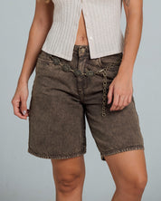 BERMUDA TALLE MEDIO MALTEADA