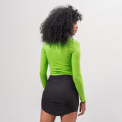 BLUSA AJUSTADA CORTA MANGA LARGA DARLIN