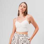 BLUSA AJUSTADA LARGA TIRAS PERONO