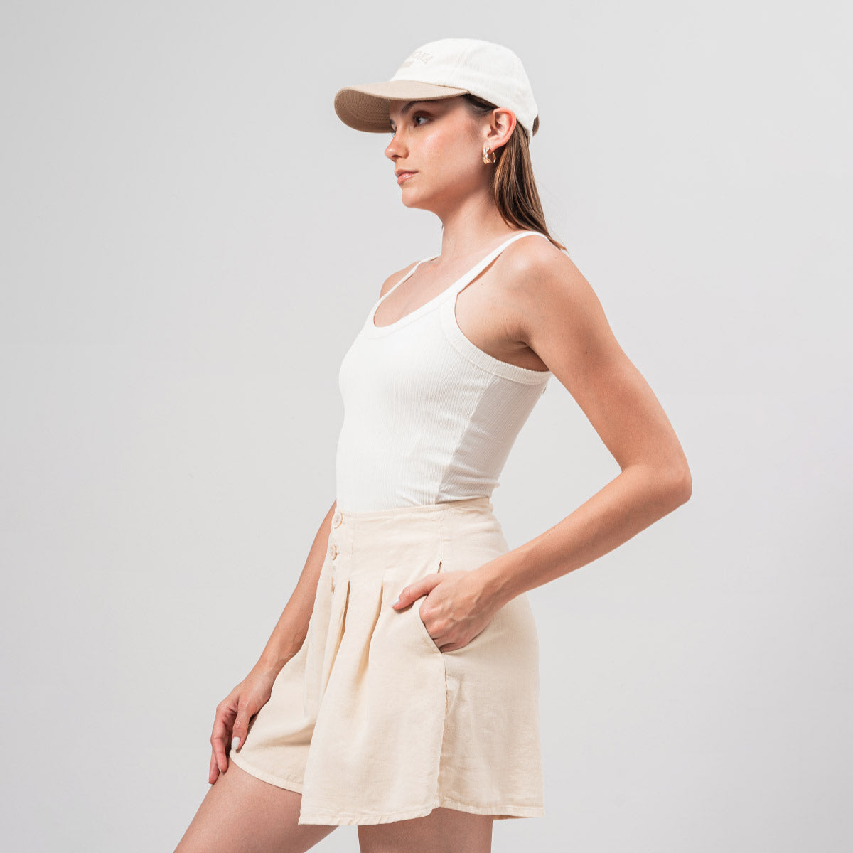 BLUSA AJUSTADA CORTA MANGA SISA ANAHI