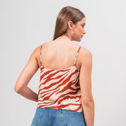 BLUSA AMPLIA CORTA TIRAS ANTOL