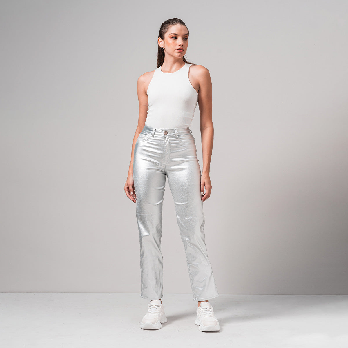 BLUSA AJUSTADA CORTA MANGA SISA LLEGAR