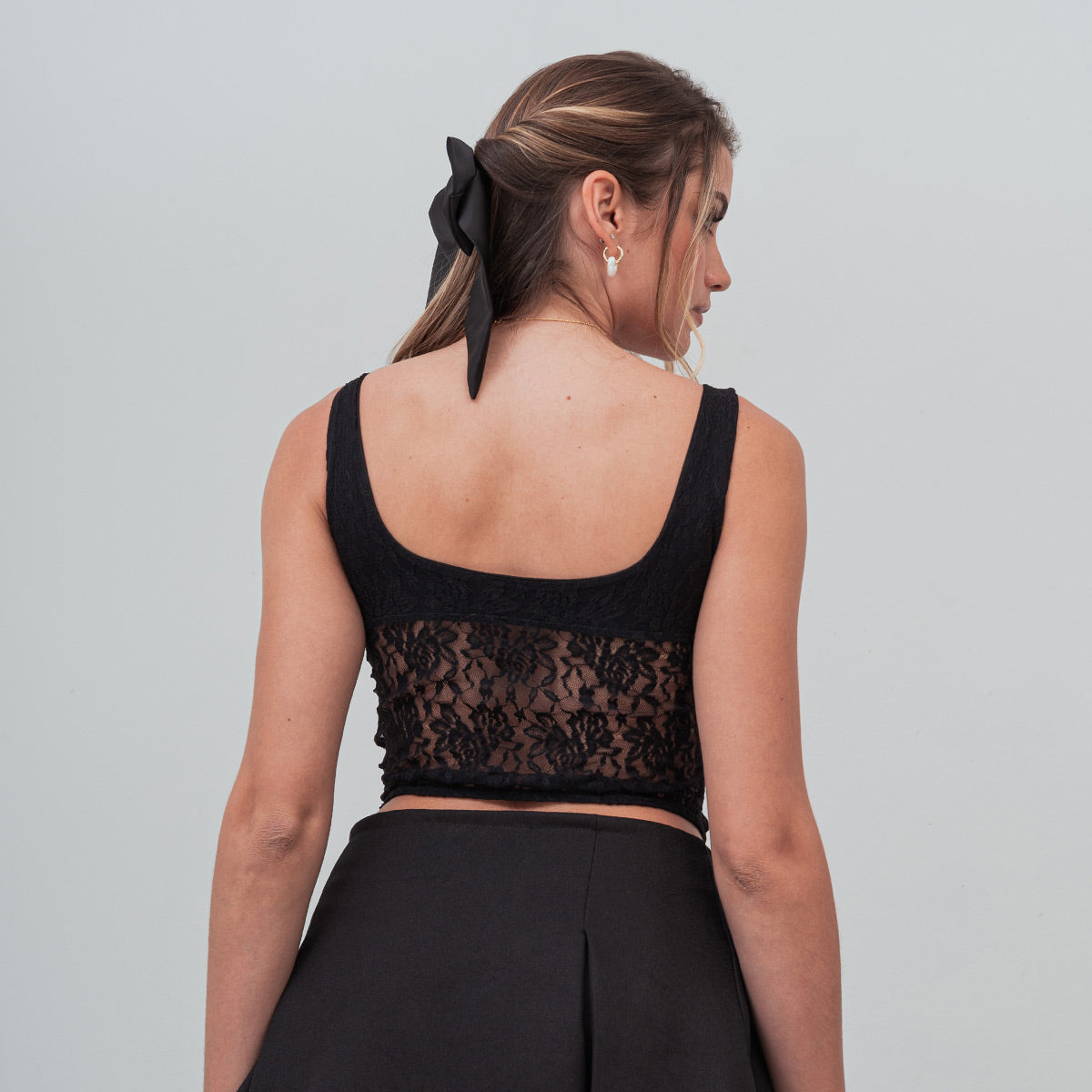 BLUSA AJUSTADA CORTA MANGA SISA CORSE