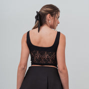 BLUSA AJUSTADA CORTA MANGA SISA CORSE