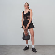 BLUSA AJUSTADA CORTA MANGA SISA CORSE