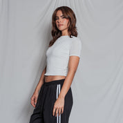 BLUSA AJUSTADA CORTA MANGA CORTA ARKA
