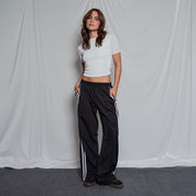 BLUSA AJUSTADA CORTA MANGA CORTA ARKA
