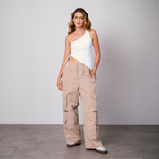 BLUSA AJUSTADA LARGA MANGA SISA KAJON