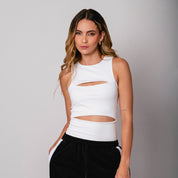 BLUSA AJUSTADA CORTA MANGA SISA ALORS