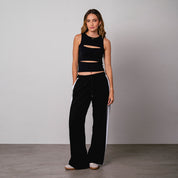 BLUSA AJUSTADA CORTA MANGA SISA LORS