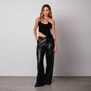 BLUSA AJUSTADA LARGA TIRAS ETA