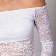 BLUSA AJUSTADA LARGA MANGA LARGA CALME