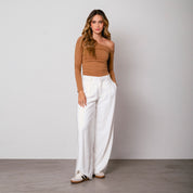 BLUSA AJUSTADA LARGA MANGA LARGA GORI