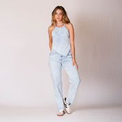 BLUSA AJUSTADA CORTA TIRAS TRIANGO