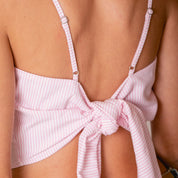 BLUSA AJUSTADA CORTA TIRAS COYU