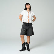 BLUSA AMPLIA LARGA MANGA CORTA ZAT