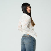 BLUSA AJUSTADA LARGA MANGA LARGA ZOLA