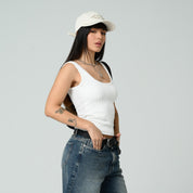 BLUSA AJUSTADA CORTA MANGA SISA ARTHUR