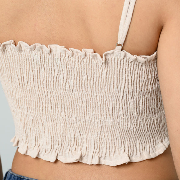 BLUSA AJUSTADA LARGA TIRAS LORE
