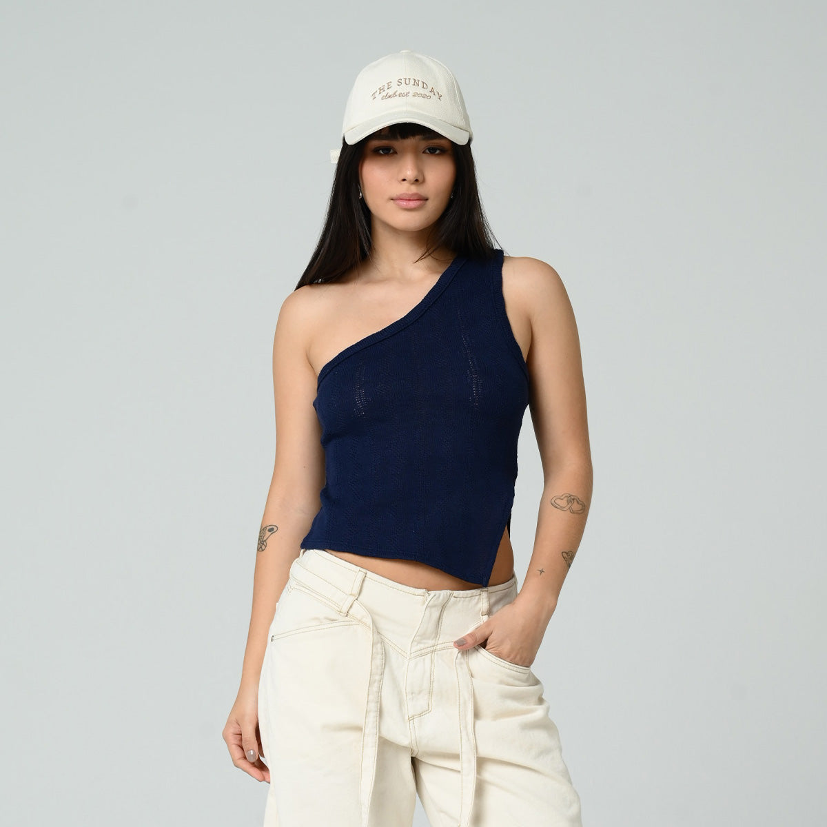 BLUSA AJUSTADA LARGA MANGA SISA PELI