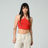 BLUSA AJUSTADA CORTA TIRAS RELS