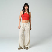 BLUSA AJUSTADA CORTA TIRAS RELS