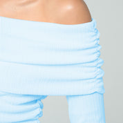 BLUSA AJUSTADA LARGA MANGA LARGA IBIKI