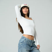 BLUSA AJUSTADA LARGA MANGA LARGA RORYS